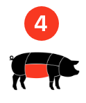Number 4 Belly Pork Cut