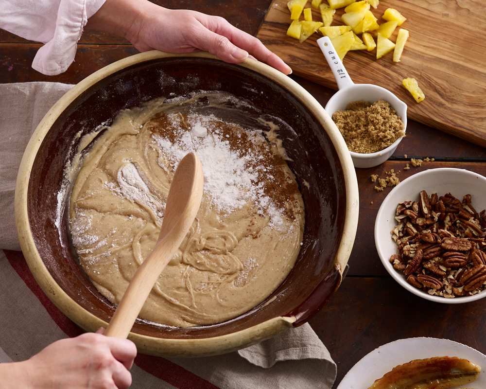 Hummingbird cake batter