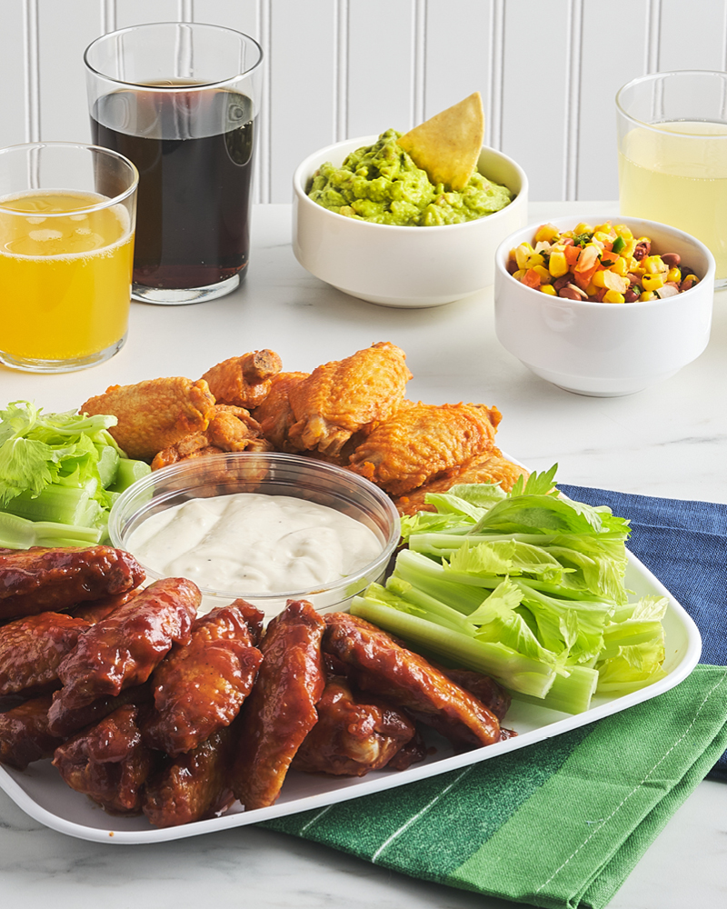 Game Day Chicken Wing Platter