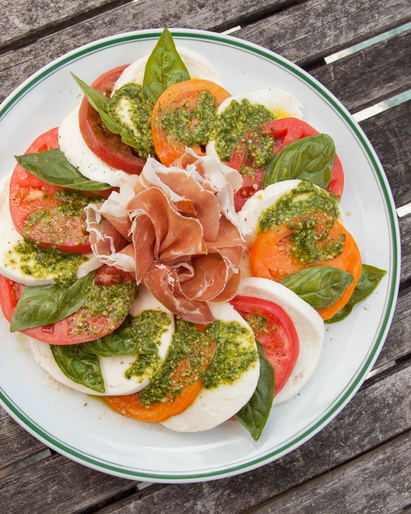 Heirloom Tomato Caprese Salad