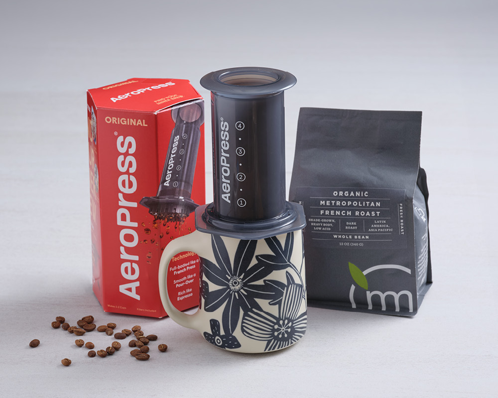 AeroPress and Modhome Ceramics products
